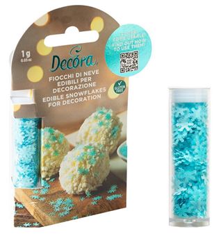 Picture of SNOWFLAKES SPRINKLES EDIBLE 1G